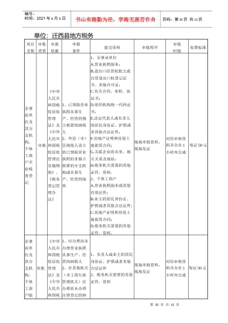 单位迁西县地方税务