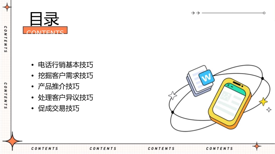 电话行销五大经典技巧课件_第2页