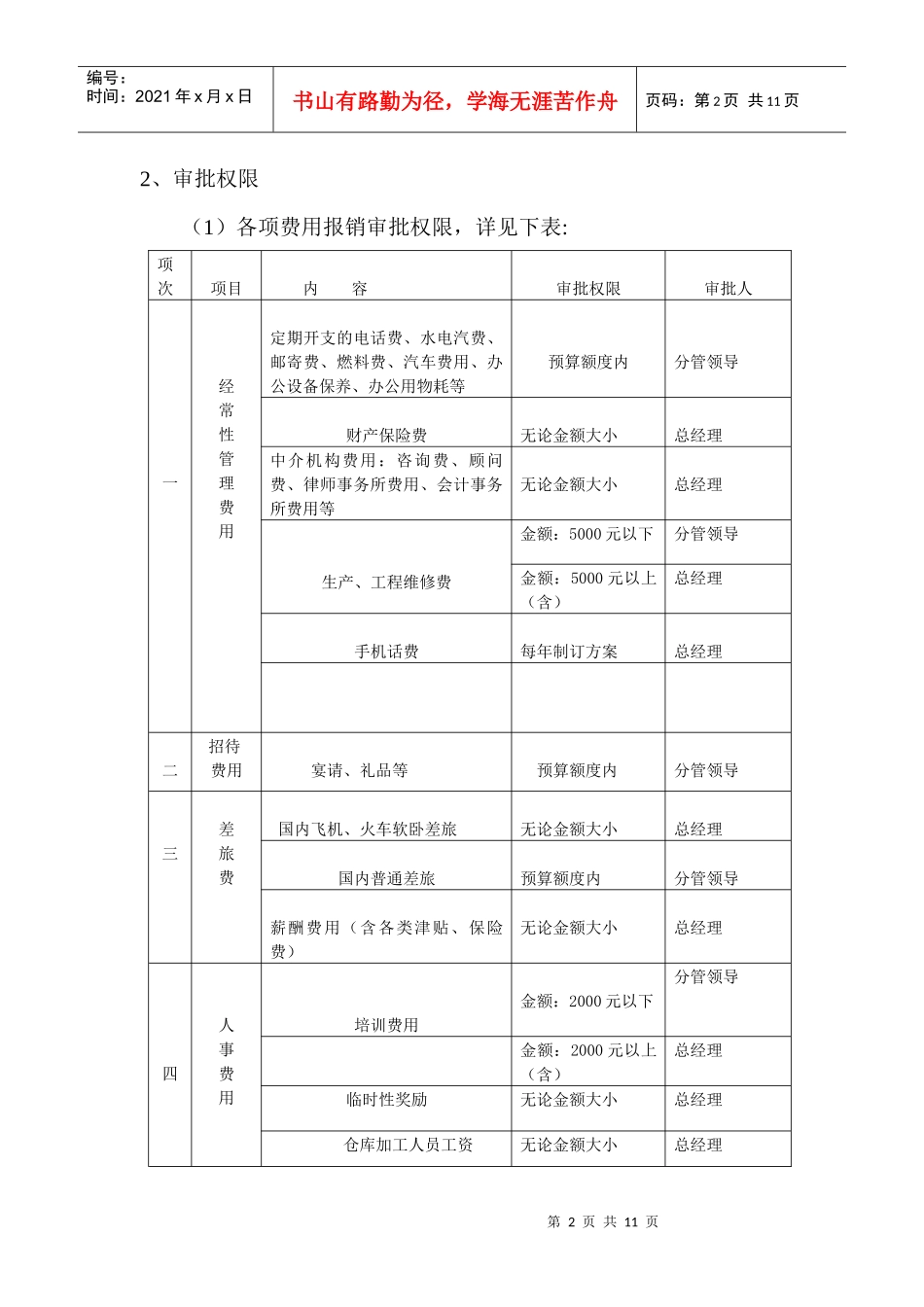 陇西某药材公司公司财务制度_第2页