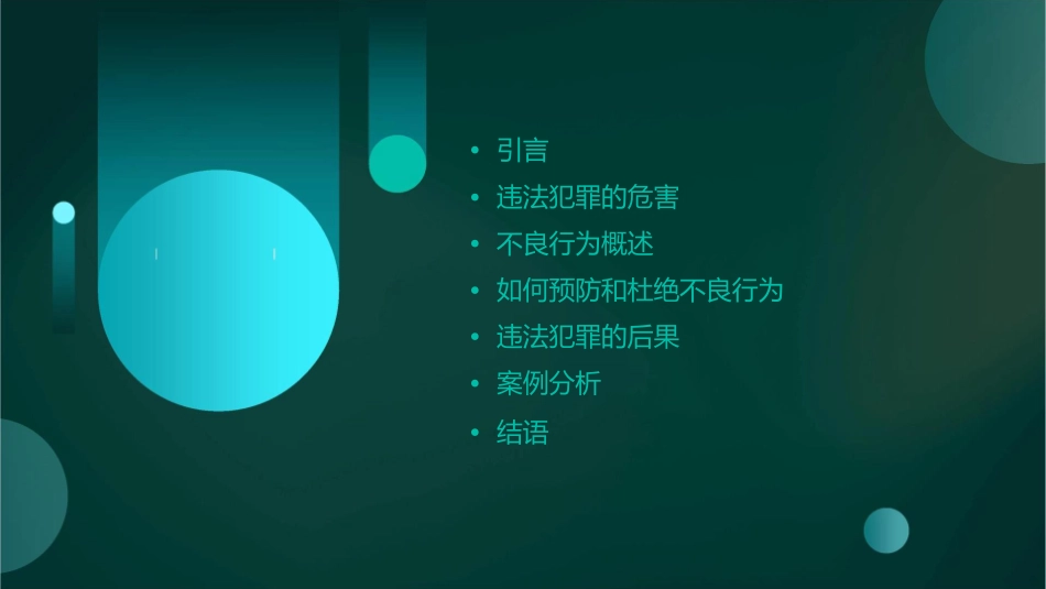 预防违法犯罪从杜绝不良行为做起定稿课件_第2页