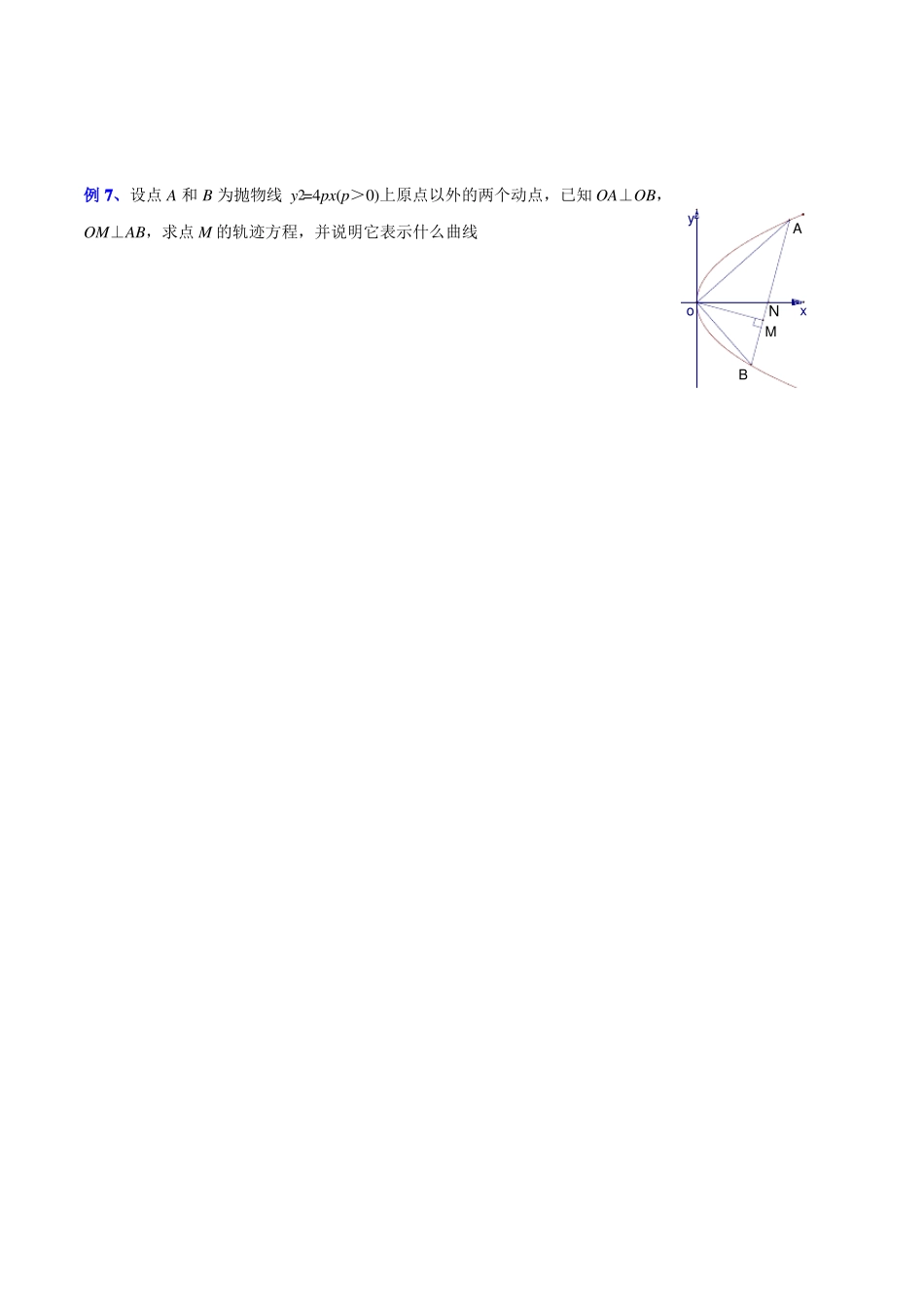 专题轨迹方程的求法_第3页