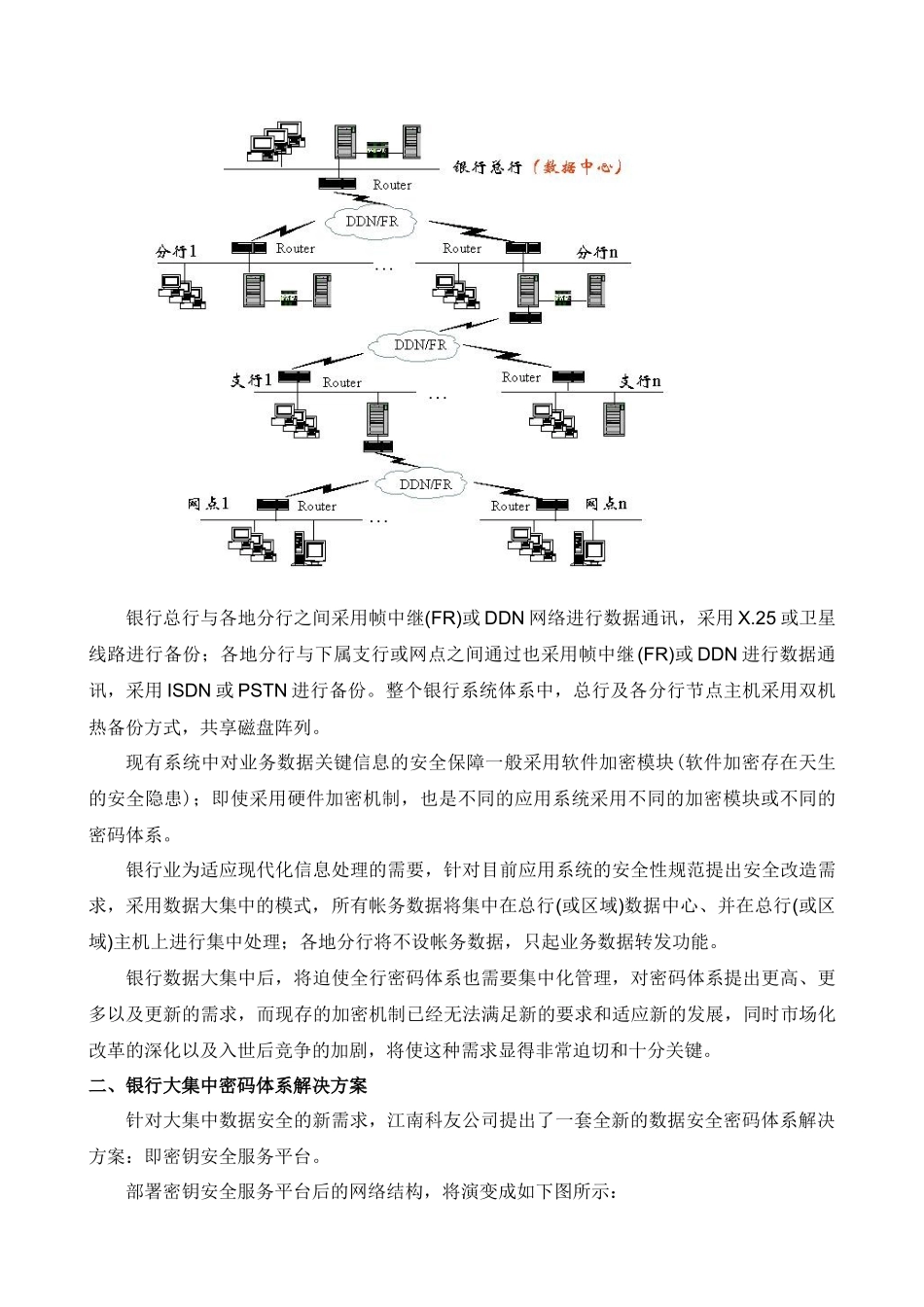 银行数据大集中密码体系解决方案_第2页