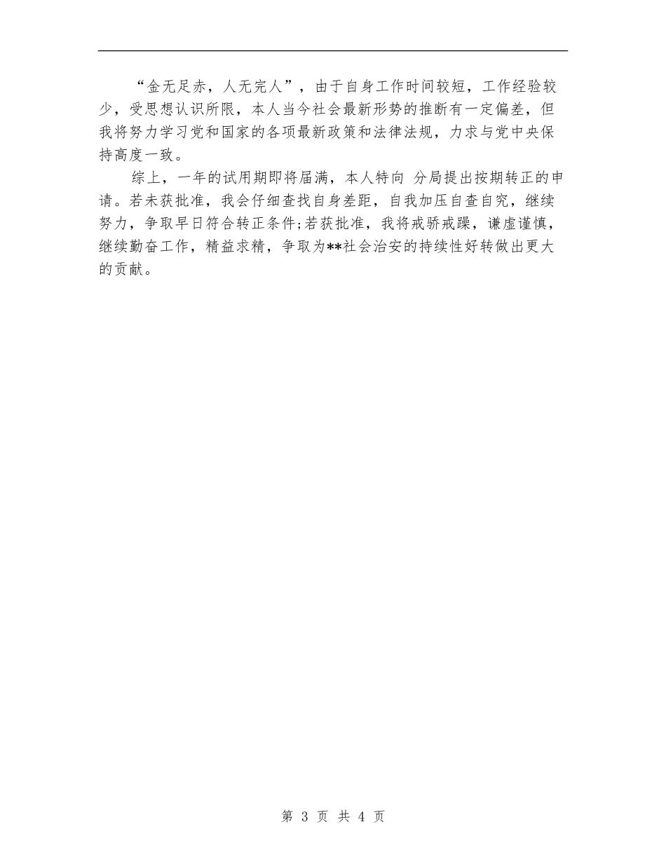 警察试用期满转正工作总结_第3页