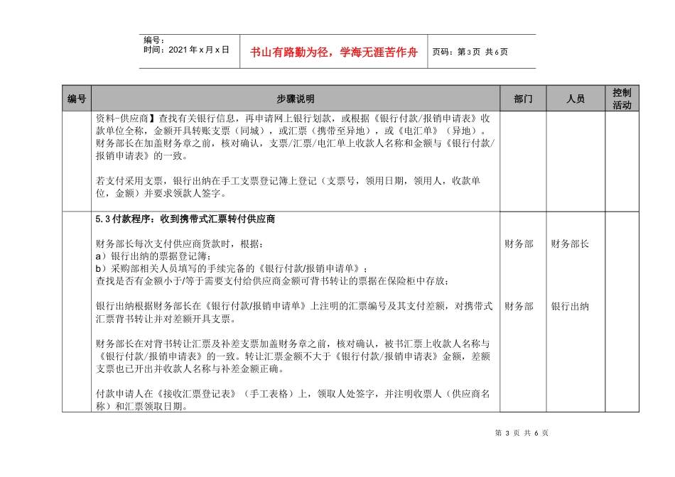 生产制造型企业银行付款流程_第3页