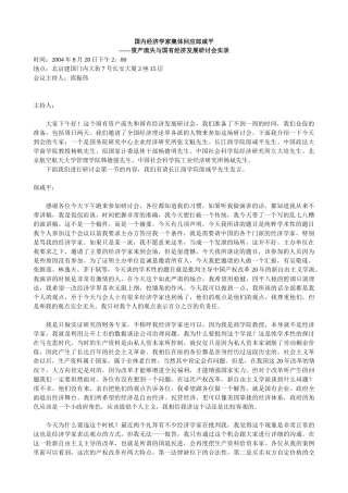 资产流失与国有经济发展研讨( 22)