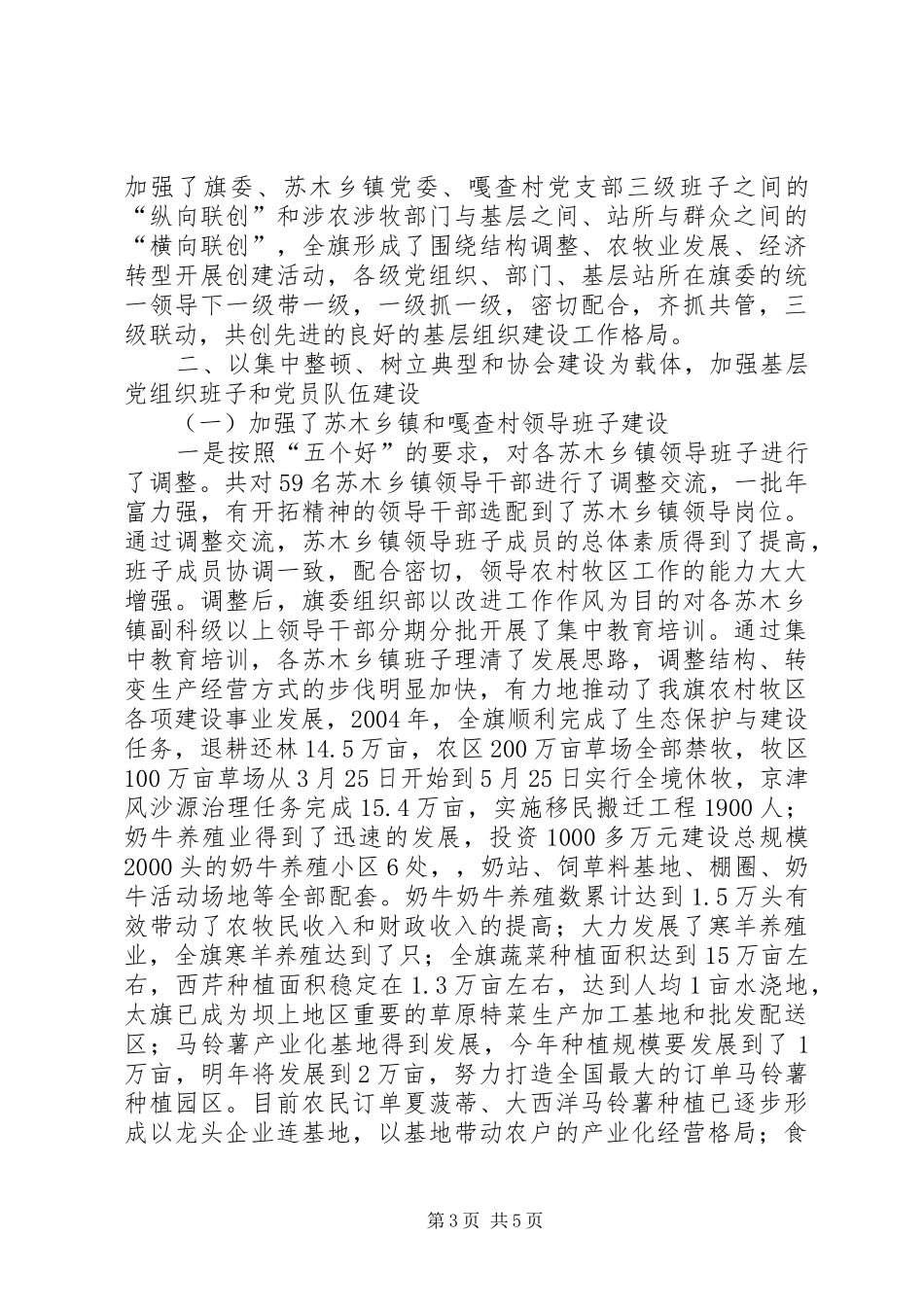 基层组织建设工作汇报(1)_第3页