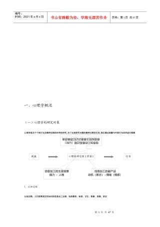 精心盘点心理学统考资料大全