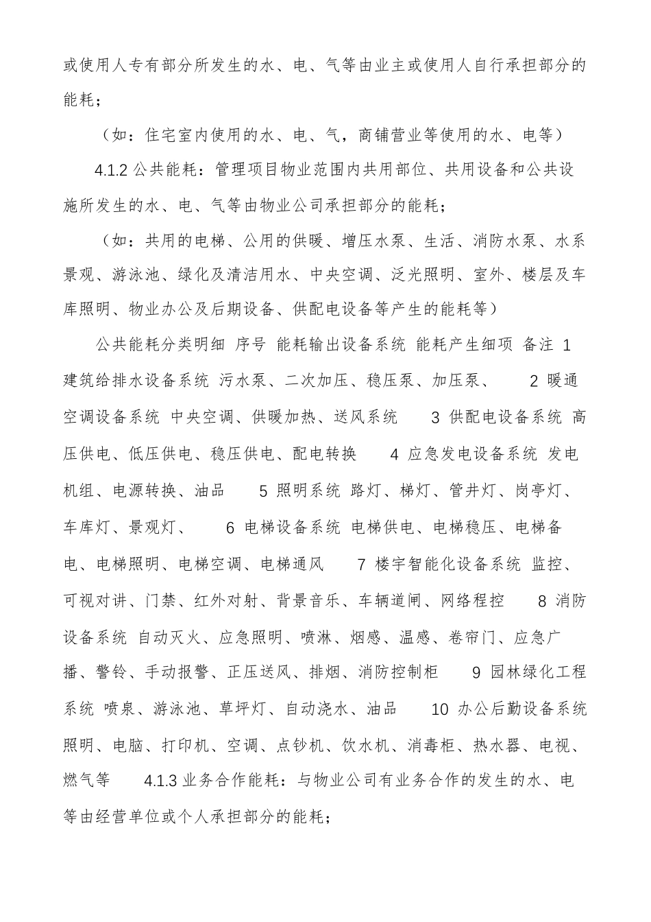 物业能耗管理制度_第2页