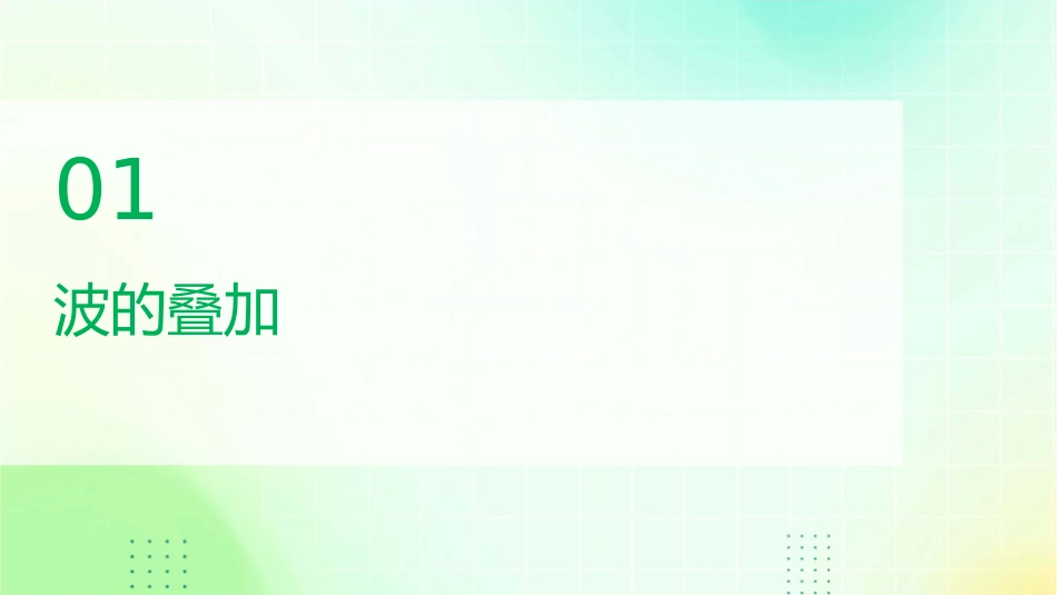 波的叠加波的干涉驻波课件_第3页