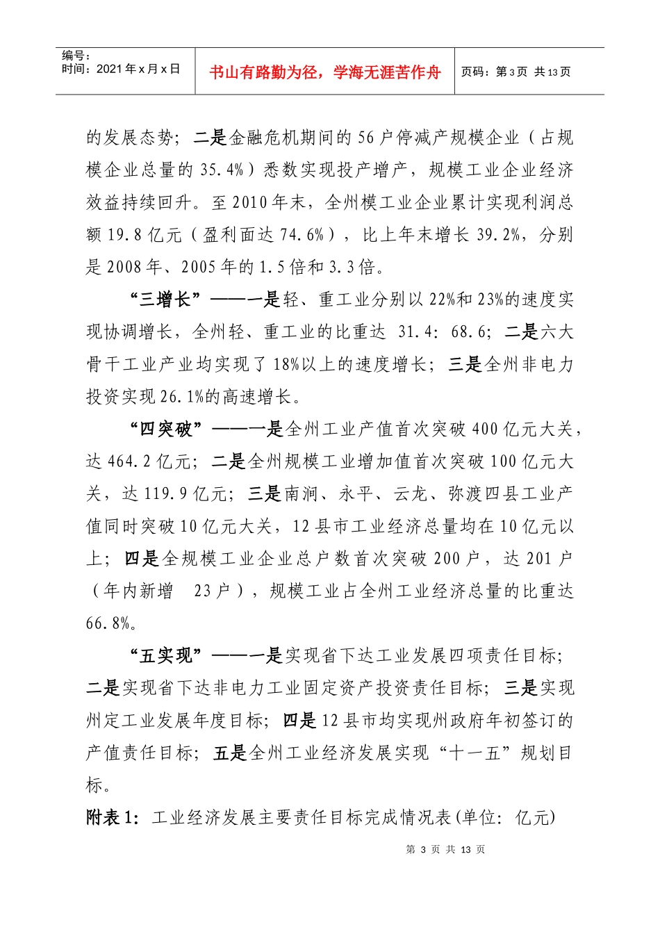 XXXX年经济运行报告_第3页