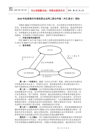 (简体)XXXX年张家港市外商投资企业网上联合年检(外汇部分)须