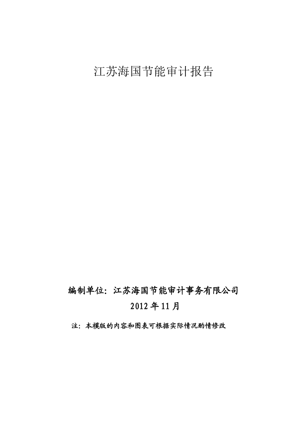 江苏海国节能审计报告_第1页