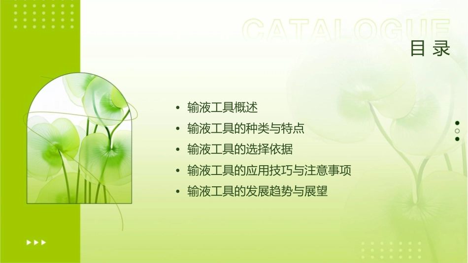 输液工具的选择与应用演示文稿课件_第2页