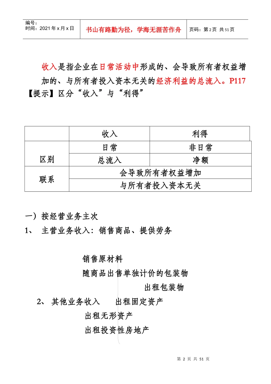 收入培训知识_第2页