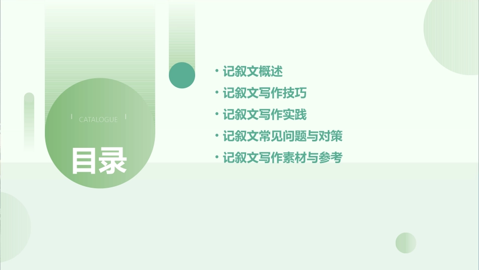 高一记叙文写作指导课件_第2页