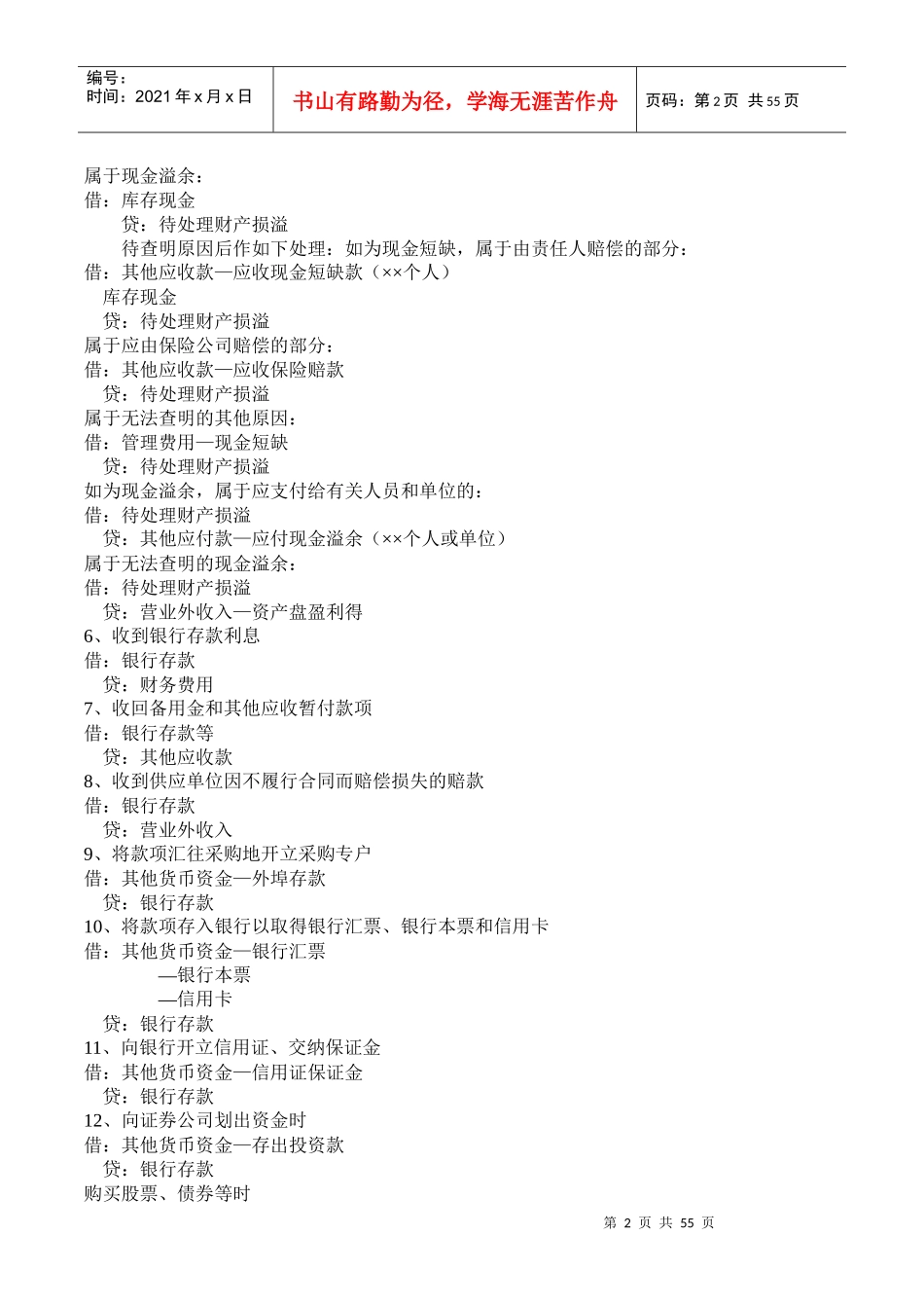 最新财务会计与管理知识分析大全_第2页