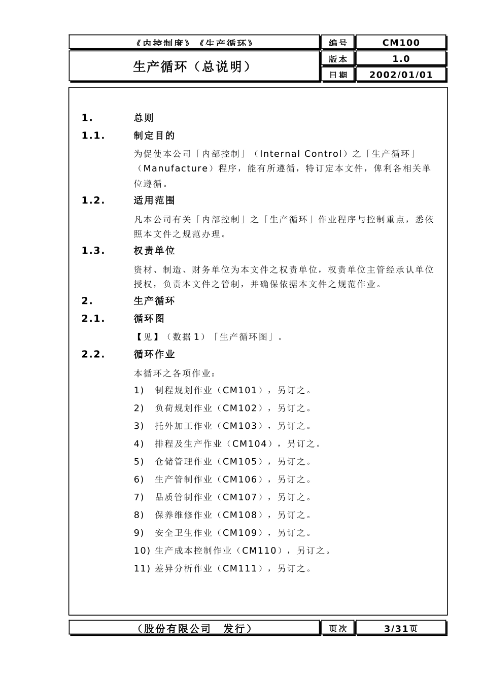 内部控制制度--生产循环_第3页