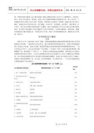 会计十大魔方—夏草财务造假分析总结