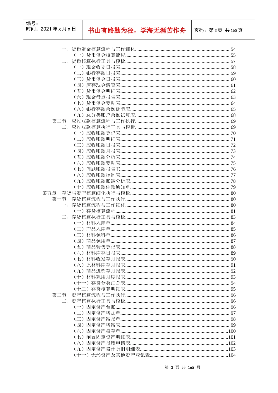 财务会计工作细化执行与模板分析_第3页