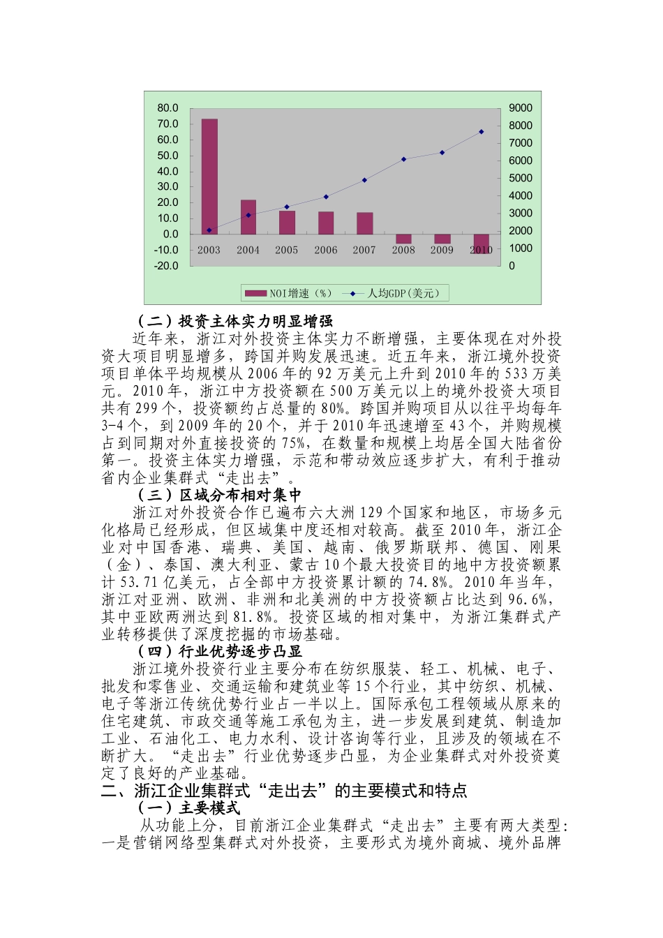 浙江企业集群式“走出去”现状和对策研究_第3页