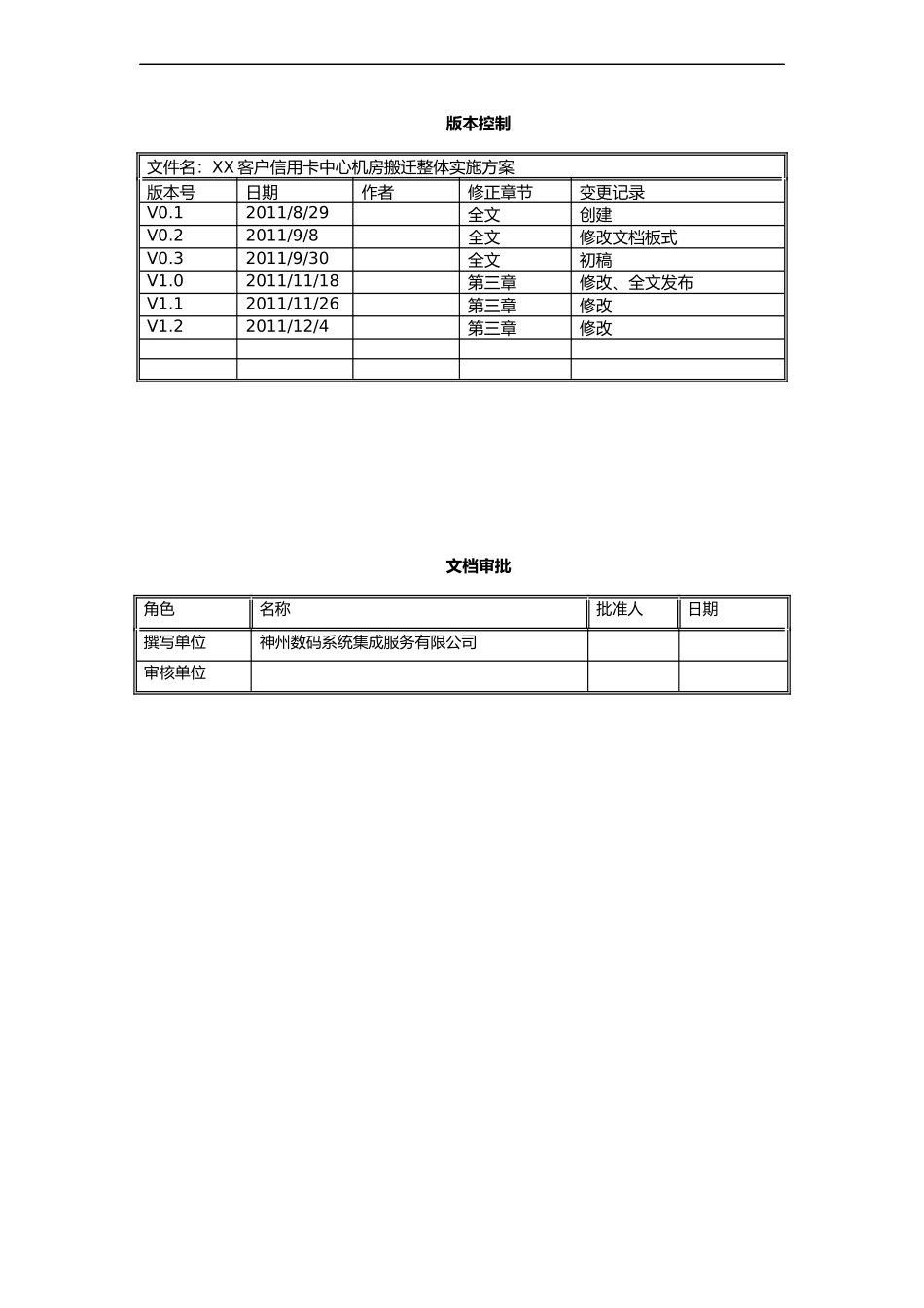 信用卡中心计算机机房搬迁_第2页