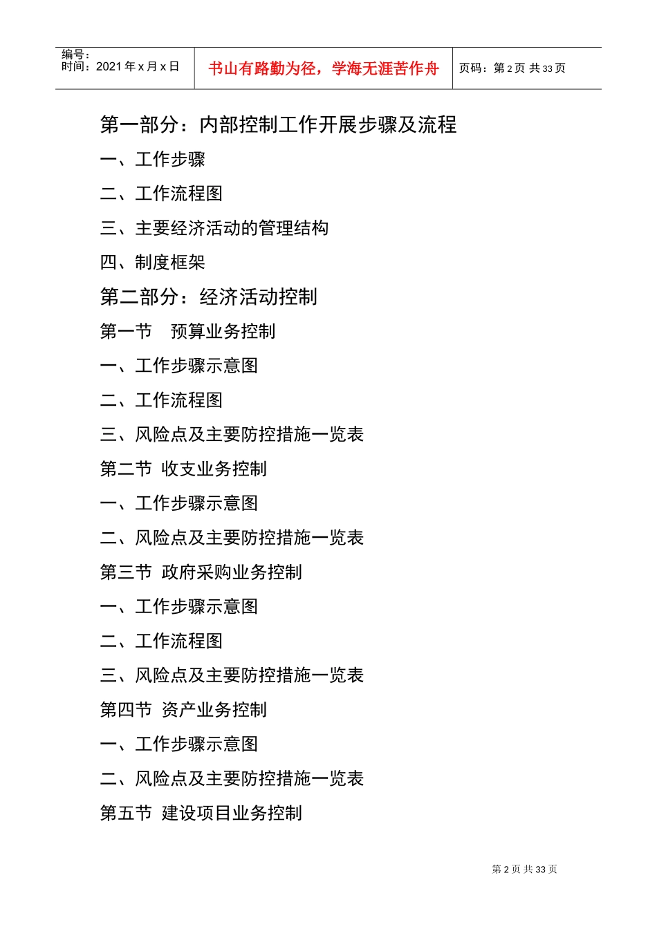 内部控制流程图(DOC33页)_第2页