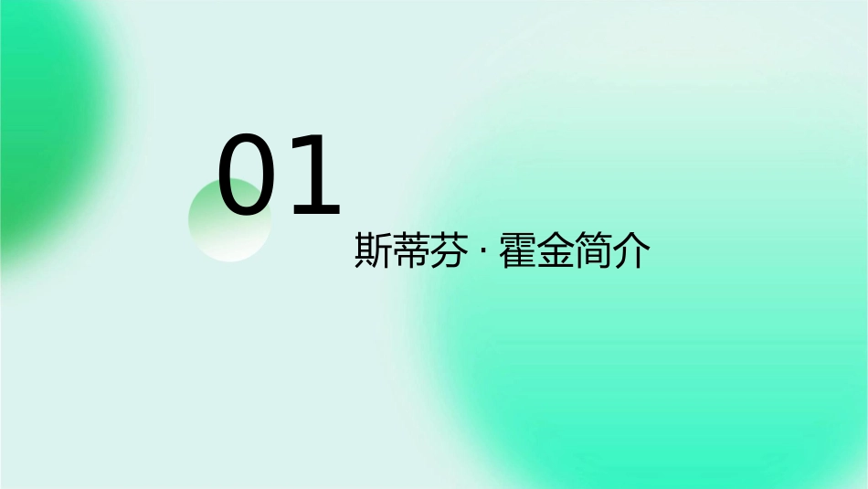 轮椅上的霍金图文剖析课件_第3页