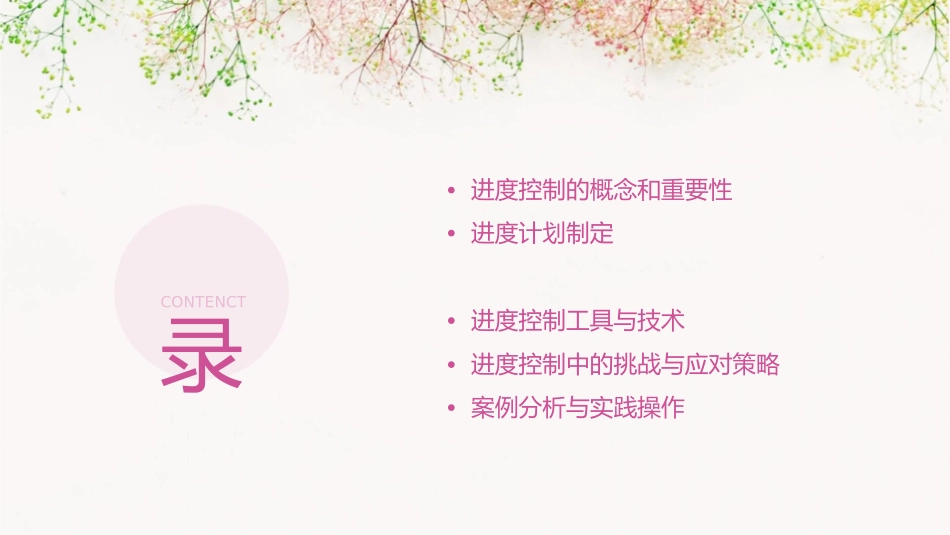 进度控制概述课件_第2页