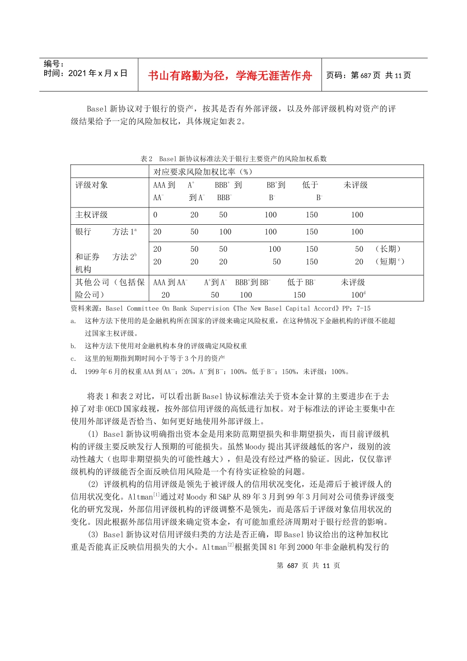 0105060Basel新协议资本金计算方法评述_第3页