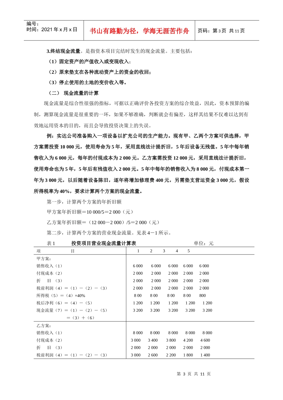 第四章 公司资本预算_第3页