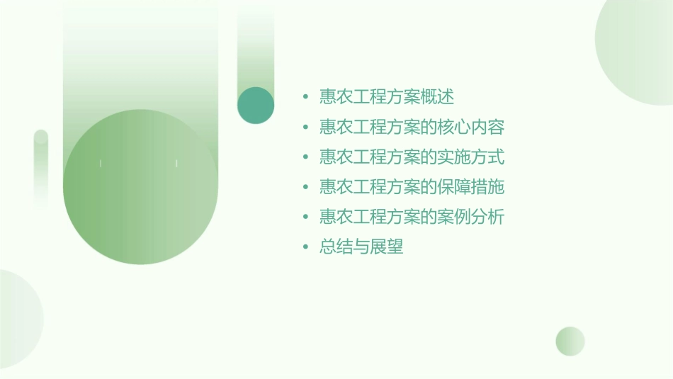扶贫惠农工程方案通用课件_第2页