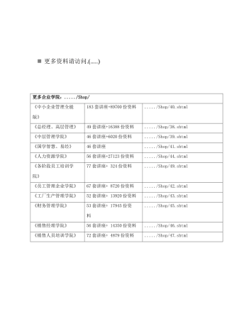 深圳市小额贷款公司试点审核工作指导