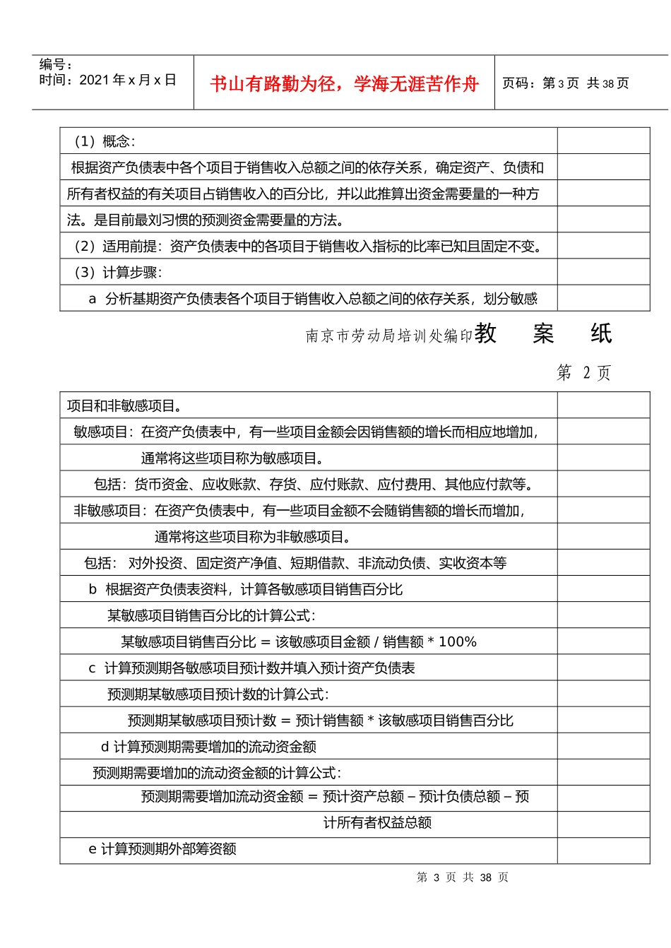 财务管理教案第2章_第3页