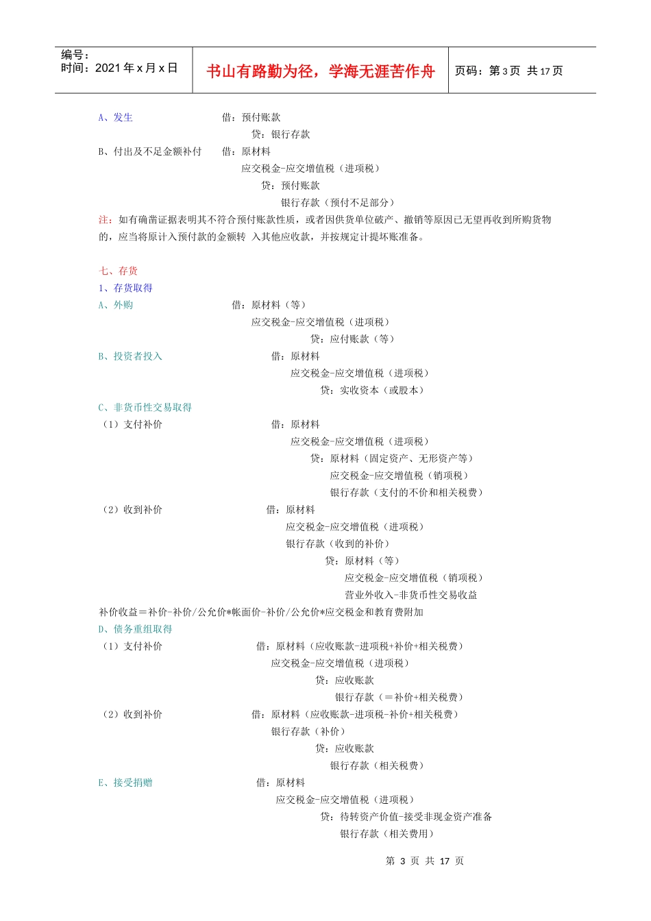 财会分录攻略_第3页