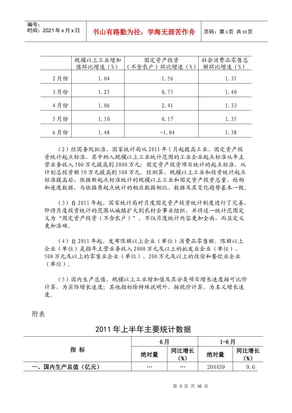 XXXX年上半年国民经济形势分析_第3页