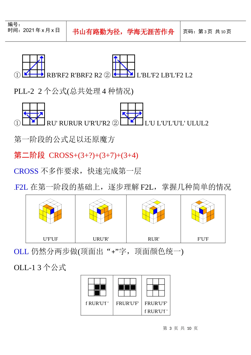 CFOP分阶段学习教材_第3页
