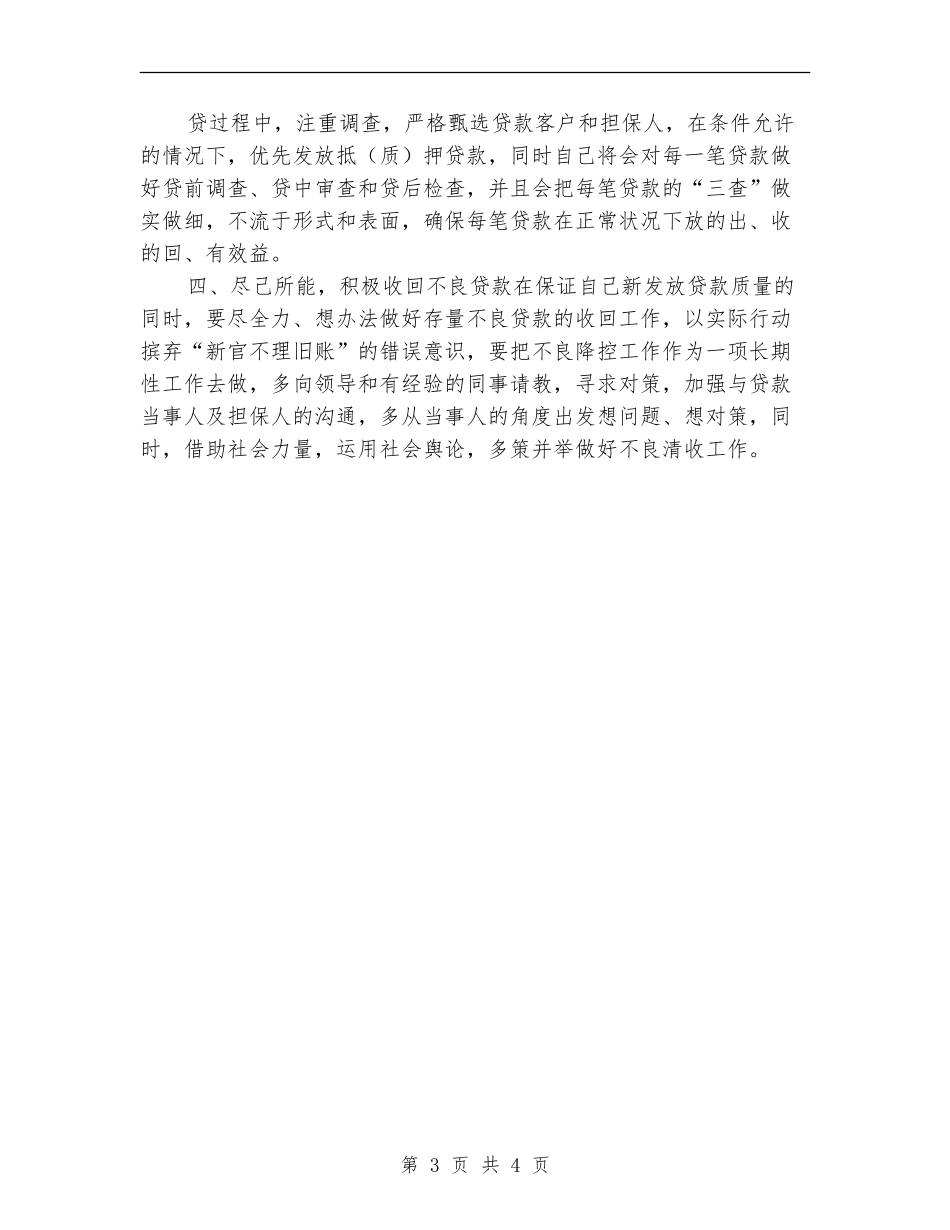 银行贷款工作计划_第3页