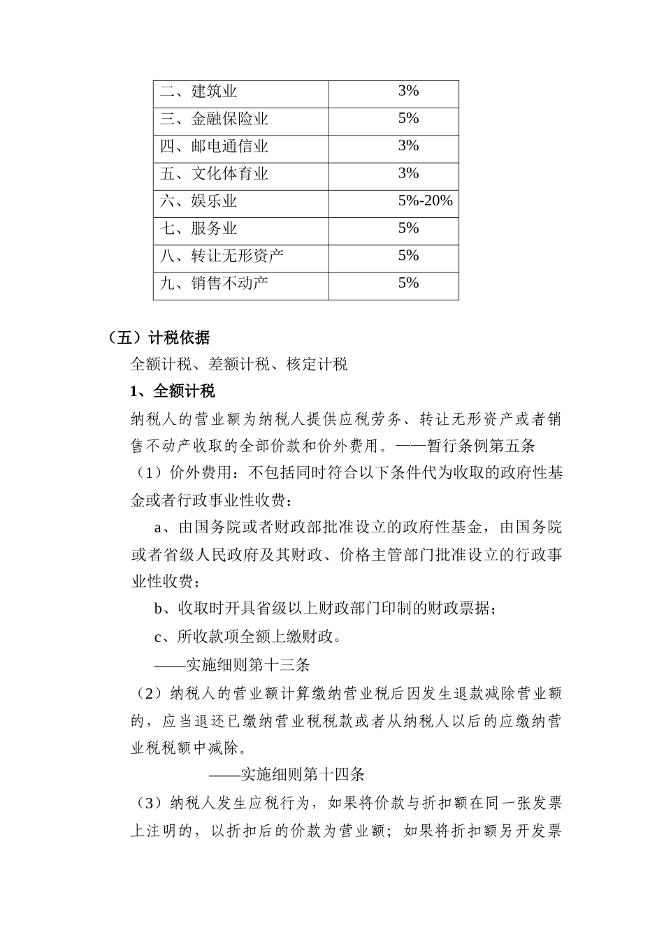 营业税知识梳理_第3页