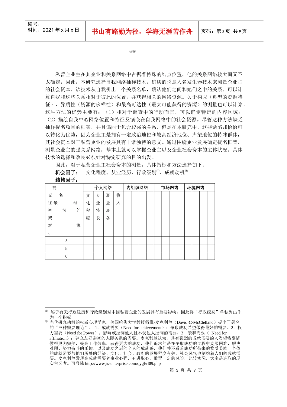 企业家社会资本及其测量_第3页