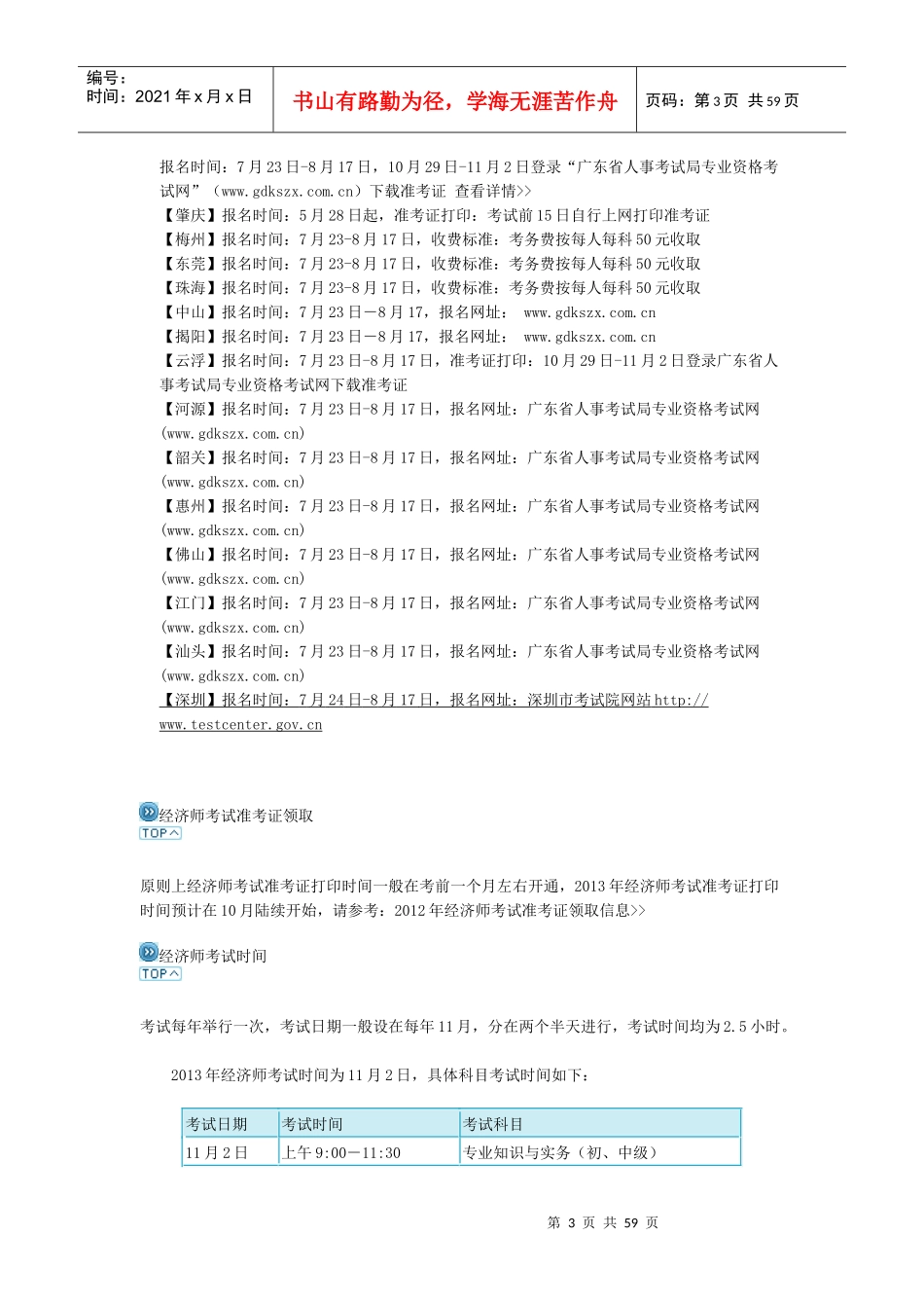 X年中级经济师报考指南__经济学专业(个人整理)_第3页