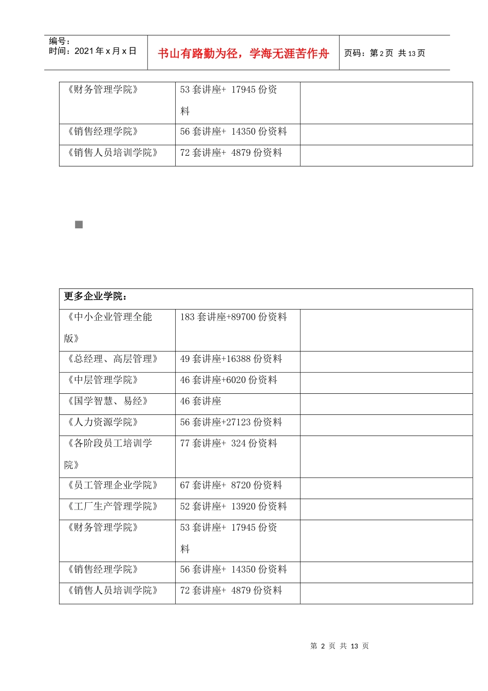 财务管理公式大全_第2页