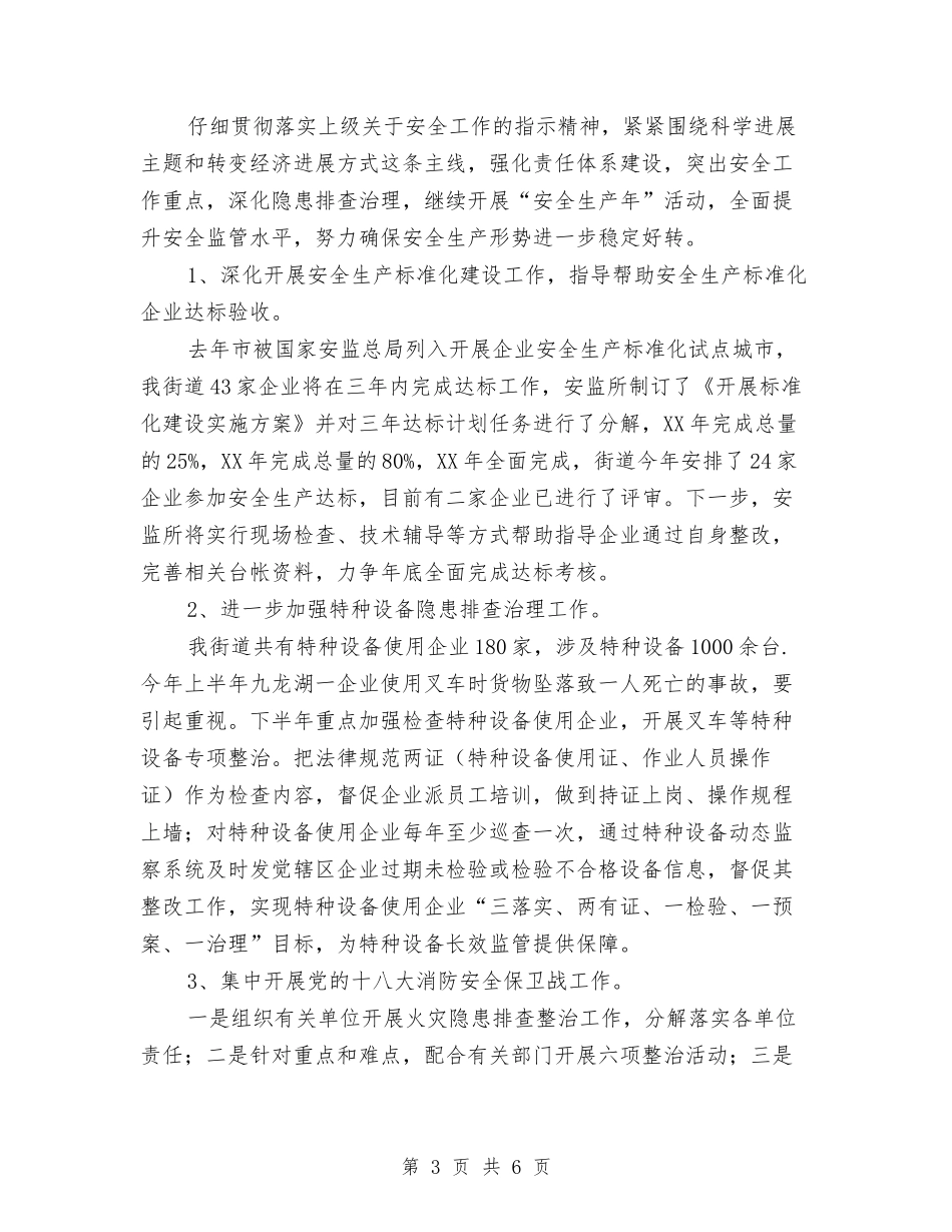 安监局半年度工作汇报_第3页