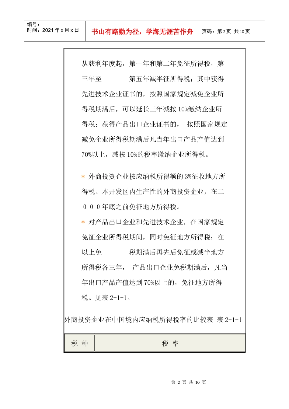 企业所得税的分类_第2页