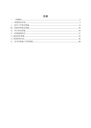 中铁建青秀苑质量管理体系