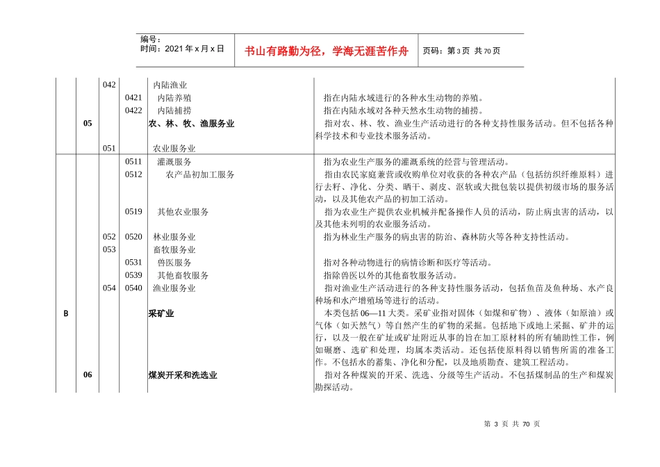 国民经济行业代码国标_第3页