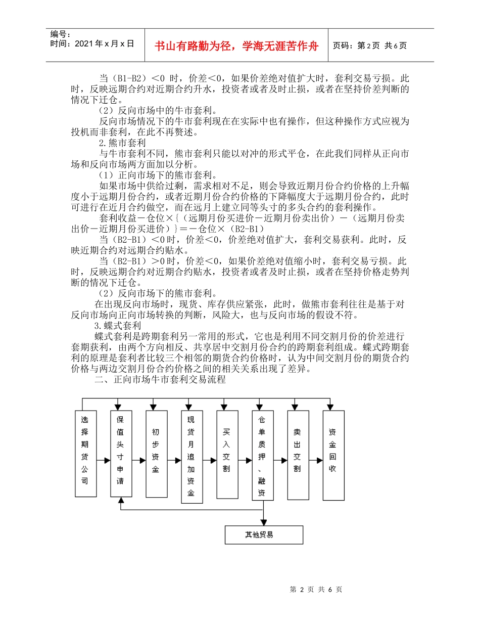 cstodyo收益_稳定的商品期货跨期套利(三)_第2页