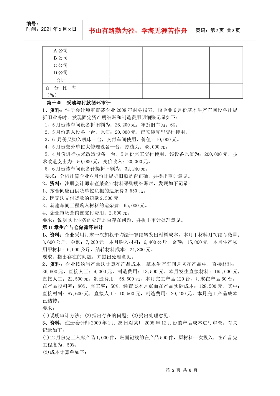 试谈销售与收款循环审计_第2页