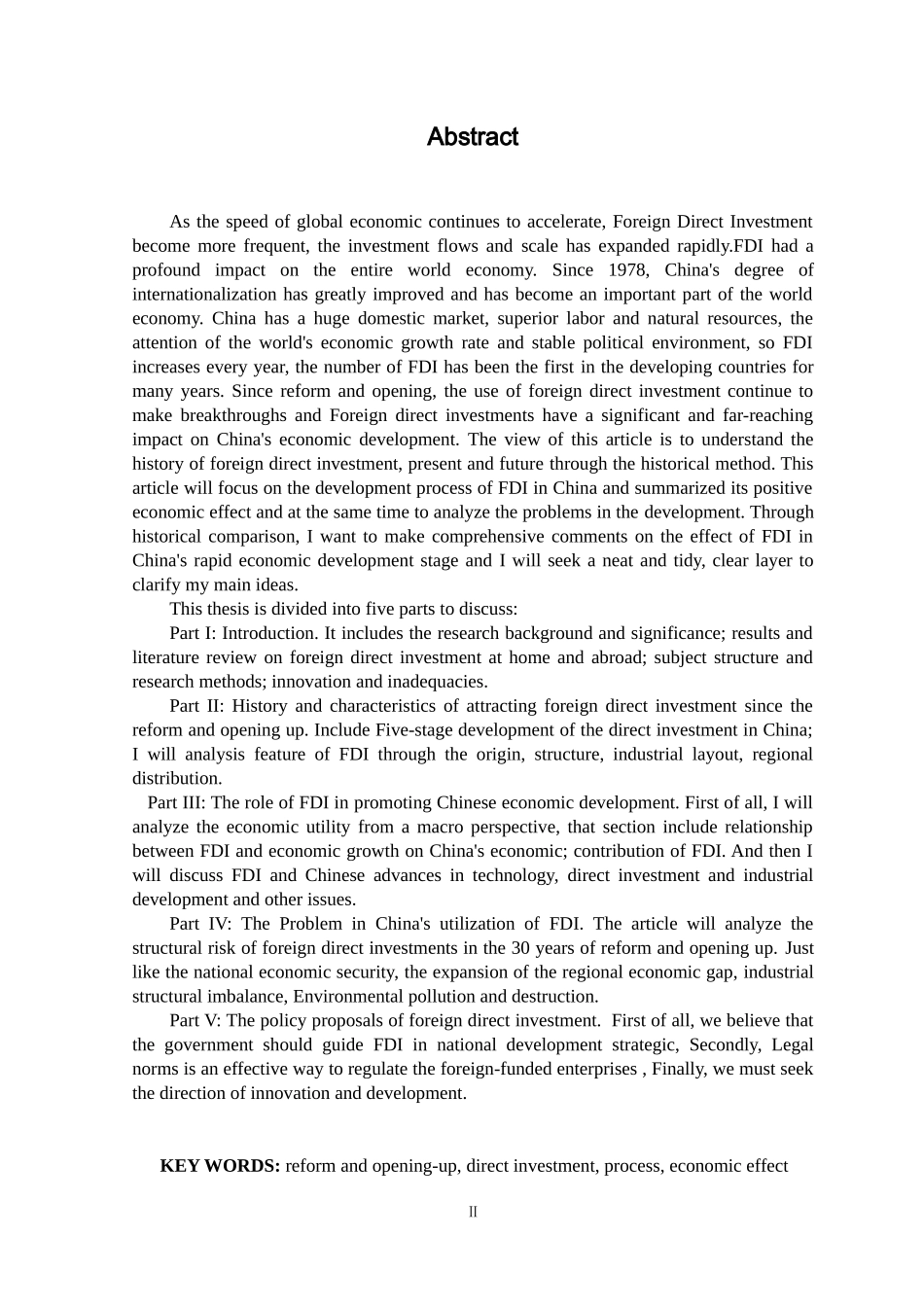 改革开放以来外商在华直接投资经济效用研究_第3页
