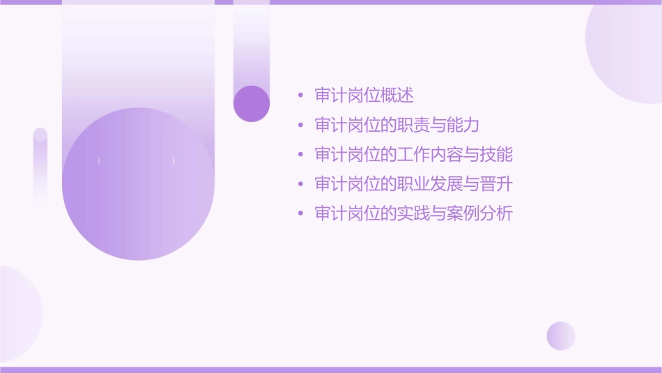 模块一审计岗位认知课件_第2页