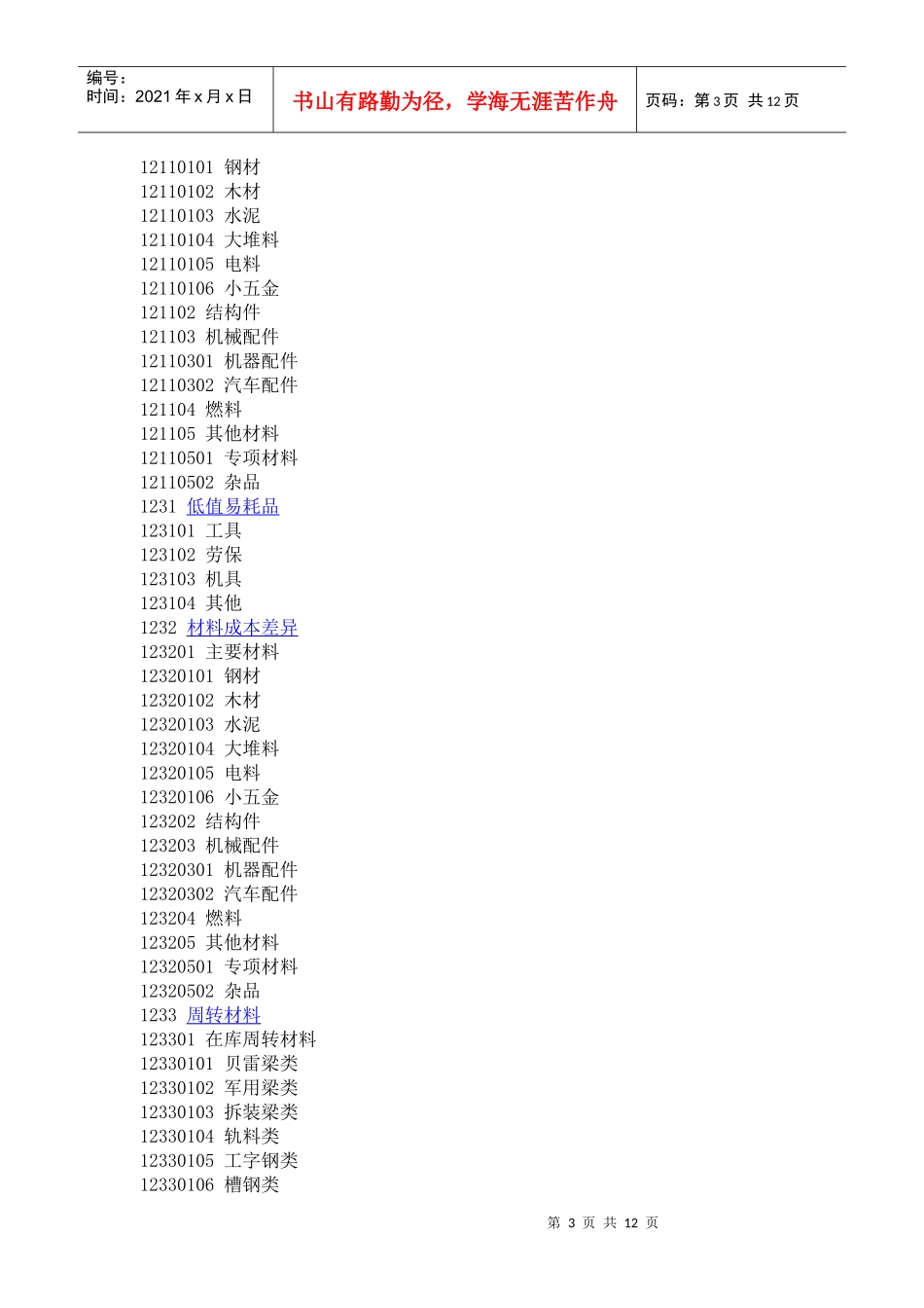 建筑工程开发商会计科目_第3页